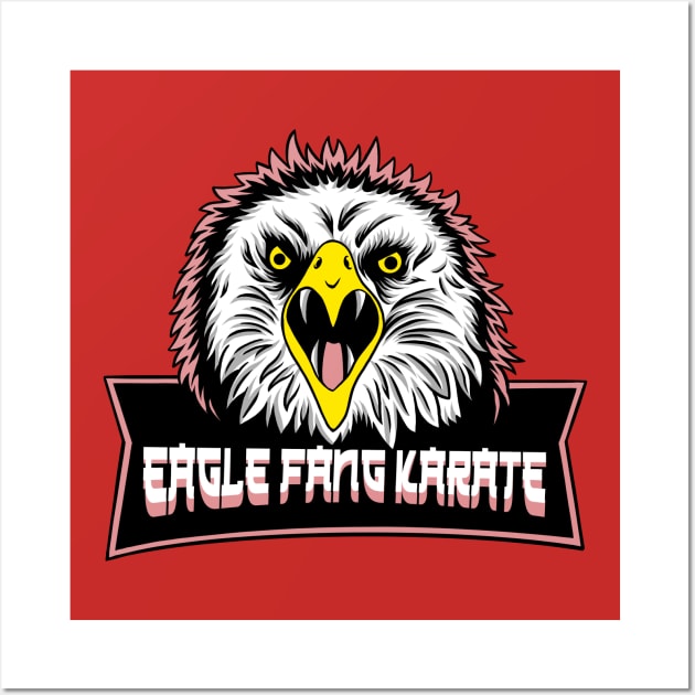 eagle fang karate Wall Art by terror machine std